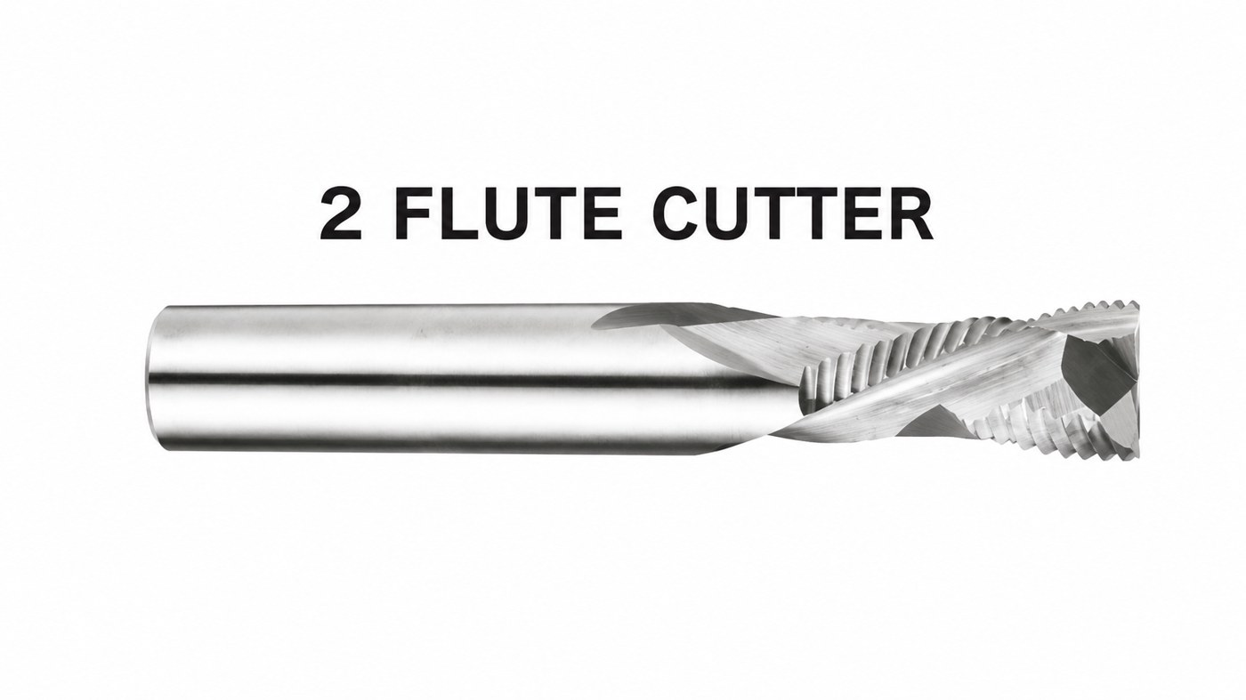 STROVOLT 12×30 compression rough milling cutter with two flutes product photo — image 2