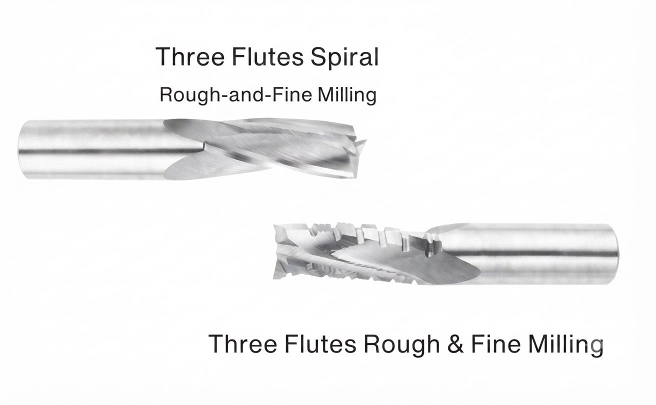 STROVOLT 3F 16×40 3 flutes spiral cutter / 3 flutes rough & fine spiral cutter product photo — image 3