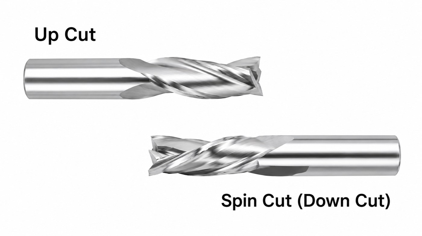 STROVOLT 16×40 spiral end mill with 3 flutes product photo — image 2