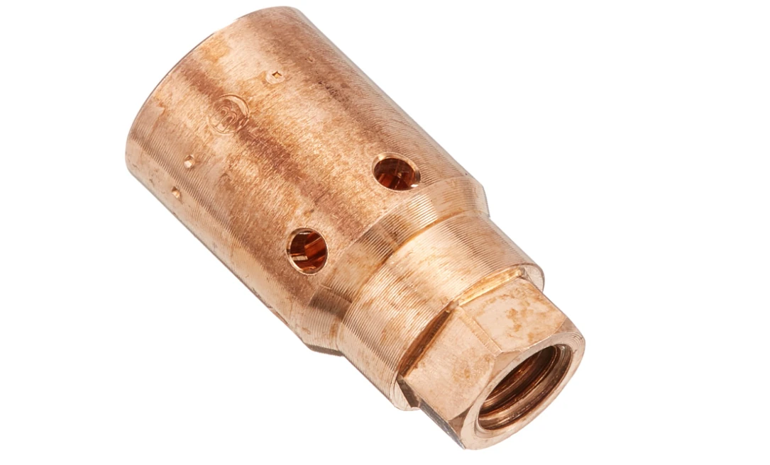 ABICOR BINZEL xFUME ABIROB W 500 contact tip holder set of 10 copper M6 nozzles for welding torches