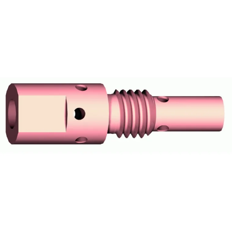 xFUME COMPACT 25 — tip adapter (5 pcs.) (M6) — front view — ABICOR BINZEL — Welding Torch Wear Parts & Spares