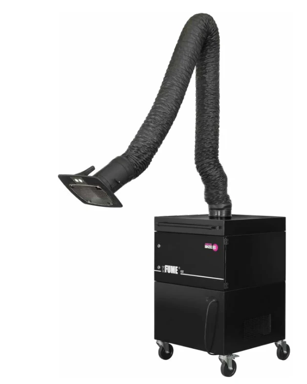 ABICOR BINZEL xFUME FLEX fume extraction system with 4m articulated arm, 230V 50Hz for welding applications