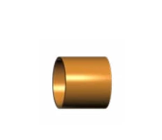 xFUME PRO COMPACT crimping sleeve spare part by ABICOR BINZEL, showing metal crimping component
