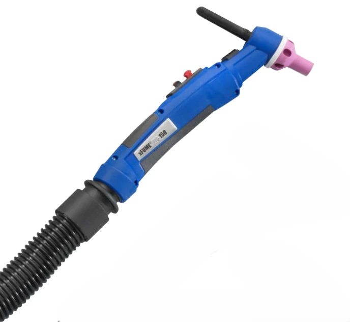 ABICOR BINZEL xFUME TIG 150 torch body, durable metal construction for TIG welding applications